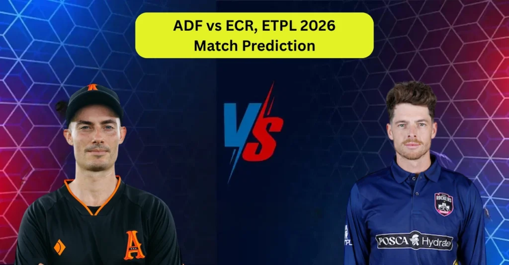 ADF vs ECR, ETPL 2026, Match Prediction: Who will win today’s game between Amsterdam Flames and Edinburgh Castle Rockers? ADF vs ECR, ETPL 2026, Match Prediction: Who will win today’s game between Amsterdam Flames and Edinburgh Castle Rockers?