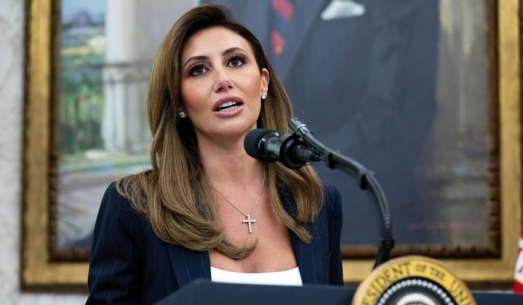 Alina Habba says she would accept White House press secretary role if offered Alina Habba says she would accept White House press secretary role if offered