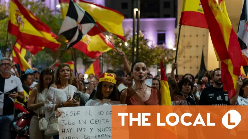 Another day of protests in Ceuta mark a month since migrant influx Another day of protests in Ceuta mark a month since migrant influx