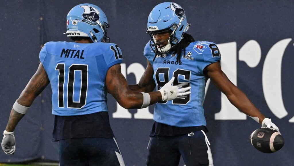 Argonauts weather the storm, take down Tiger-Cats at home Argonauts weather the storm, take down Tiger-Cats at home