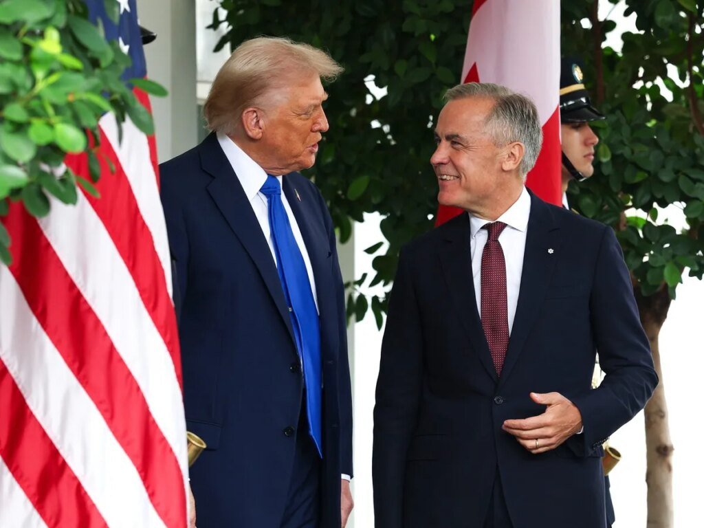 As Canadians obsess, Americans barely register the latest tariff news As Canadians obsess, Americans barely register the latest tariff news