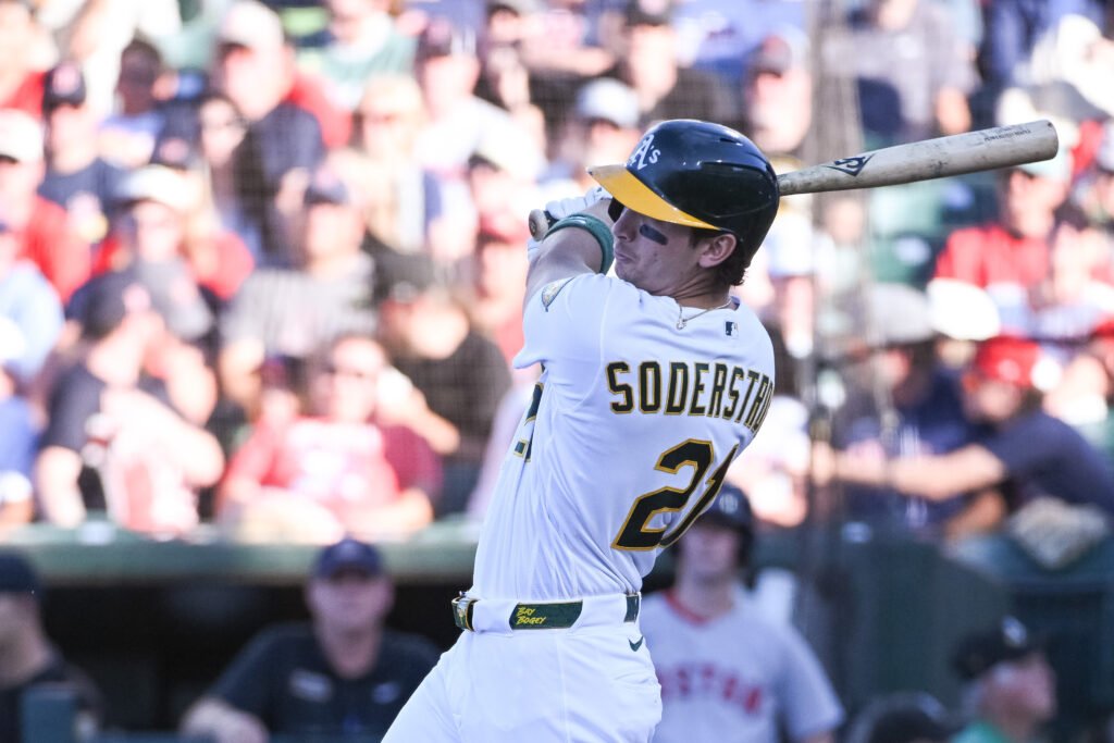 A’s Place Tyler Soderstrom On 10-Day Injured List Due To Hip Impingement A's Place Tyler Soderstrom On 10-Day Injured List Due To Hip Impingement