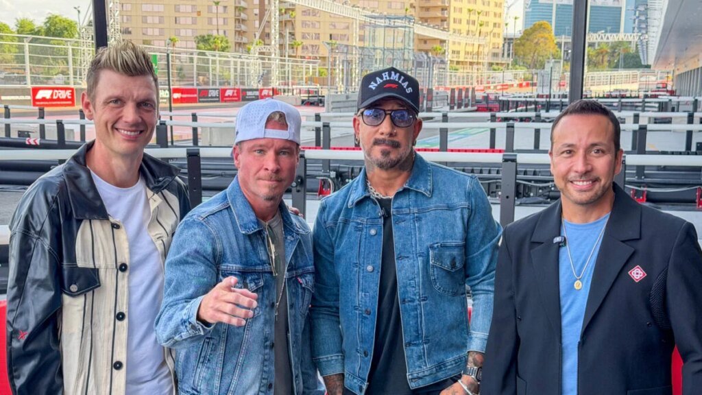 Backstreet Boys Are Revving Up For An Epic F1 Afterparty In Las Vegas