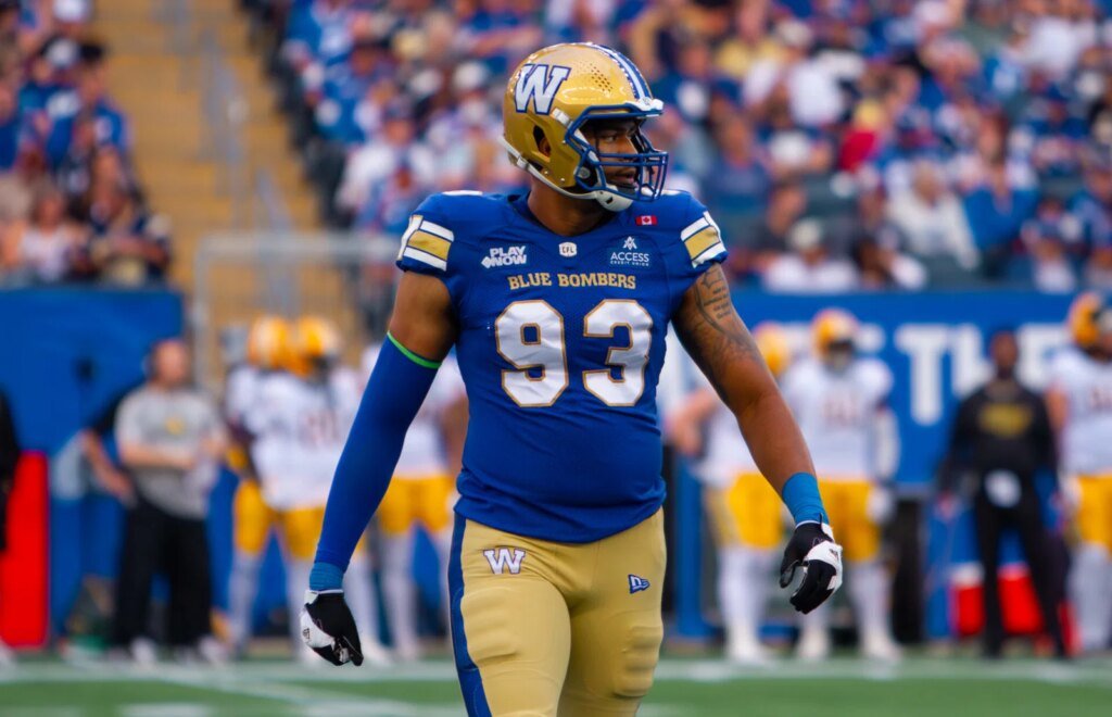 Blue Bombers rookie Michael Fletcher changing technique to avoid QB head hits Blue Bombers rookie Michael Fletcher changing technique to avoid QB head hits