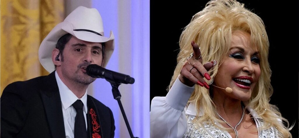 Brad Paisley Chokes Up As Dolly Parton Duet Has New Meaning Brad Paisley Chokes Up As Dolly Parton Duet Has New Meaning