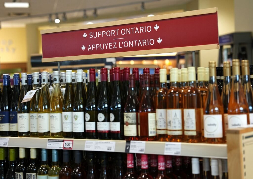 CP NewsAlert: Carney asks provinces to return U.S. alcohol to stores