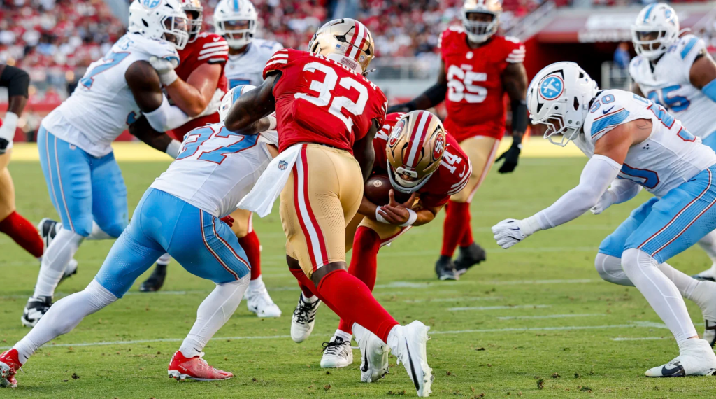 Canadian QB Kurtis Rourke 'did great job' with San Francisco 49ers in first NFL preseason game