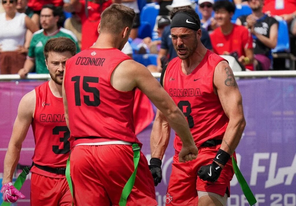 Canadian men’s flag football team qualifies for 2028 Los Angeles Olympics with IFAF bronze medal game win Canadian men’s flag football team qualifies for 2028 Los Angeles Olympics with IFAF bronze medal game win