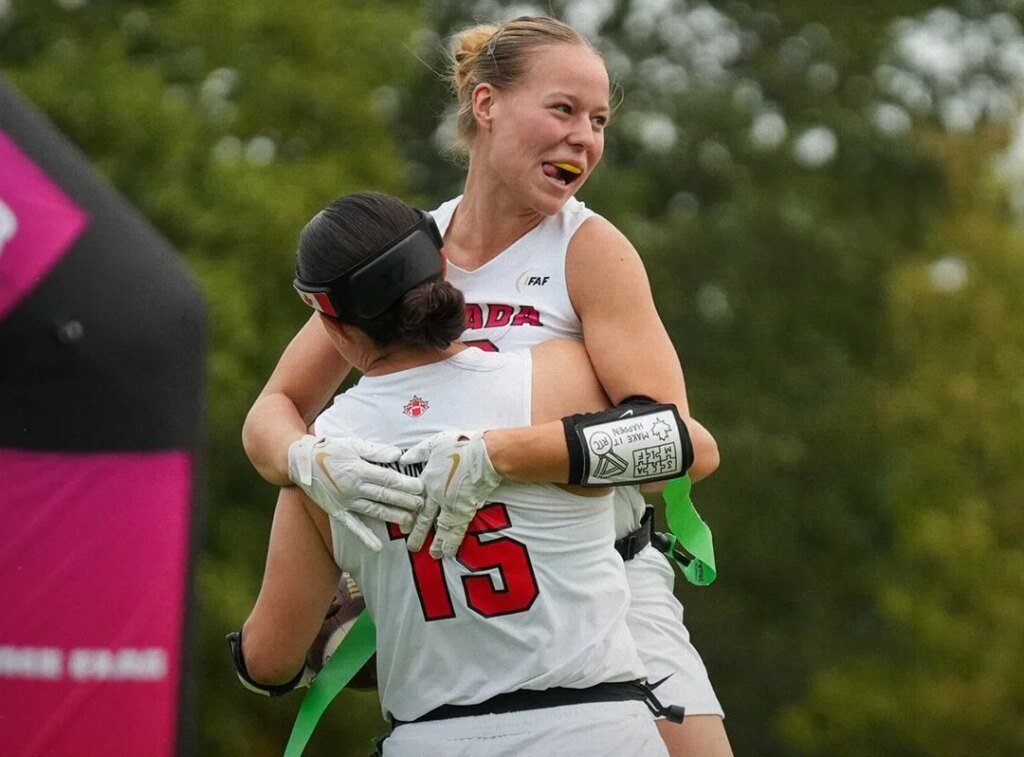 Canadian women’s flag football team qualifies for 2028 Los Angeles Olympics, advances to IFAF gold medal game Canadian women's flag football team qualifies for 2028 Los Angeles Olympics, advances to IFAF gold medal game