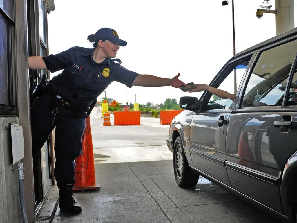 Canadians drove back to the U.S. in July. They didn’t fly Canadians drove back to the U.S. in July. They didn't fly