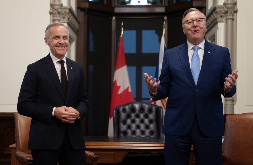 Carney to make announcement in St. John’s with Quebec, N.L. premiers Carney to make announcement in St. John's with Quebec, N.L. premiers