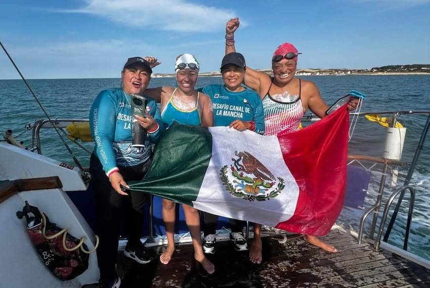 Colima’s Pouleth Carbajal swims the English Channel Colima's Pouleth Carbajal swims the English Channel