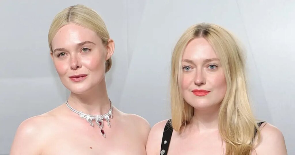 Dakota and Elle Fanning Had a 'Fight' Filming The Nightgale