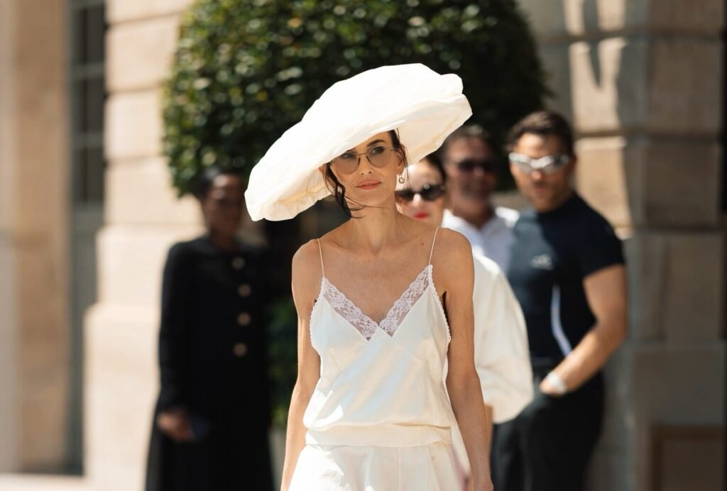 Demi Moore Takes Her Mother-Daughter Paris Tour to the Schiaparelli Atelier