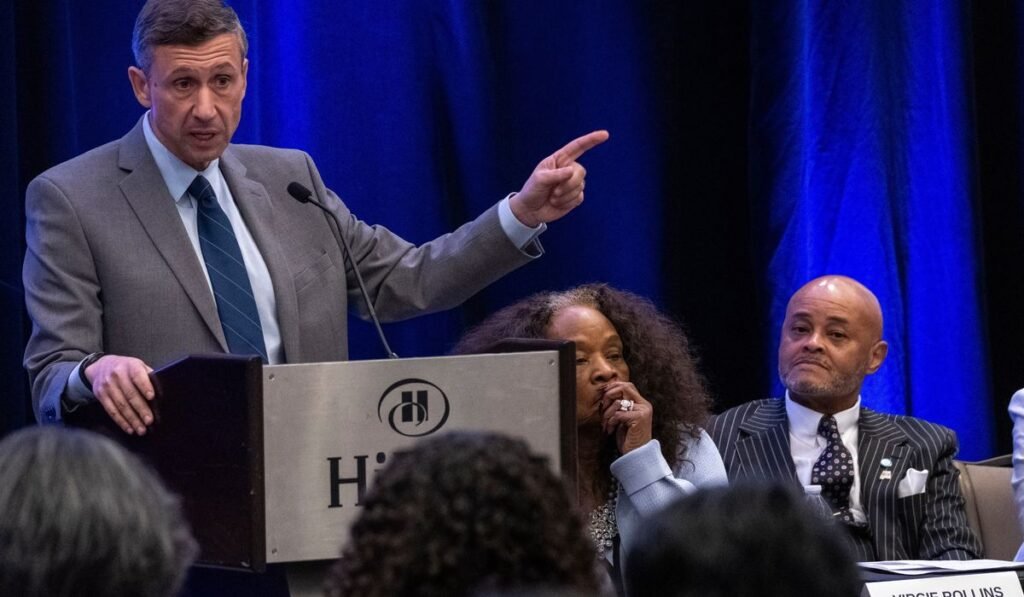 Democratic National Committee Chair Ken Martin sees room for leftists in ‘big tent’ party