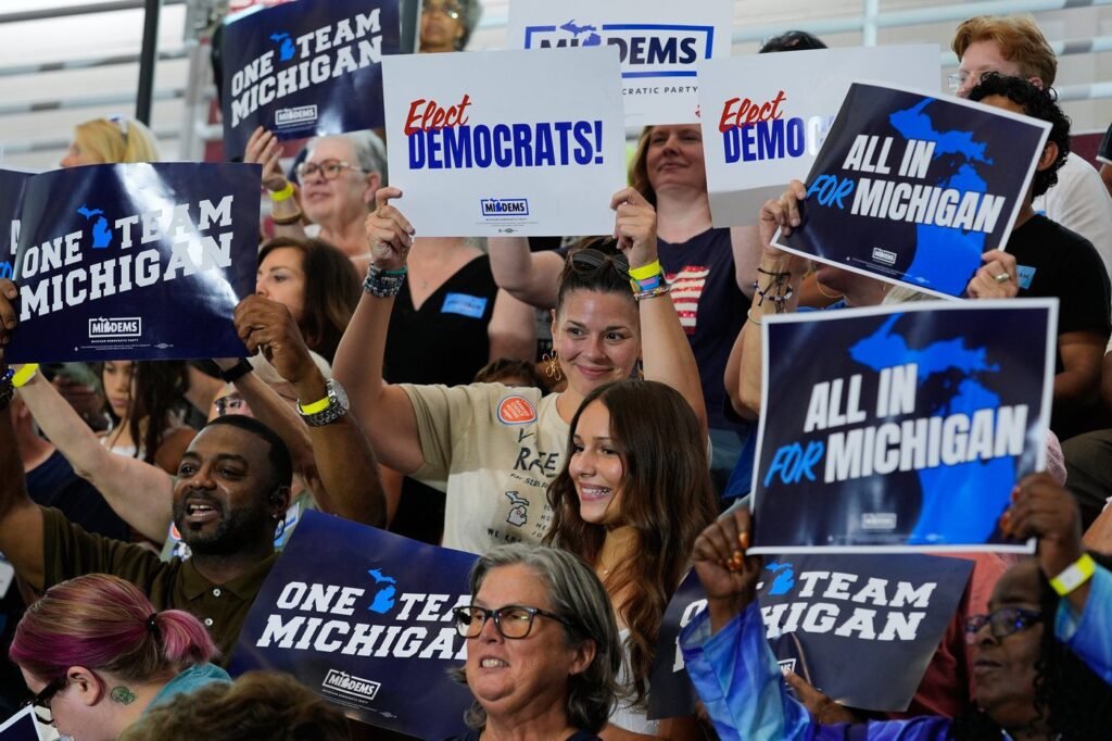 Democratic primary turnout has soared in some states. Can it carry over to November? Democratic primary turnout has soared in some states. Can it carry over to November?