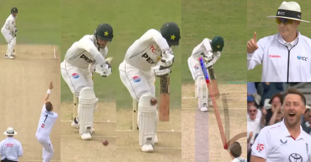 ENG vs PAK [WATCH]: Ollie Robinson traps Azan Awais LBW with a stunning delivery on Day 1 of Headingley Test