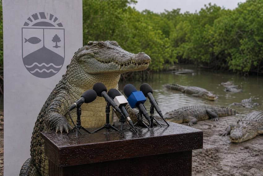El Jalapeño: Puerto Vallarta crocodiles request civil restraint, propose designated zones for humans El Jalapeño: Puerto Vallarta crocodiles request civil restraint, propose designated zones for humans