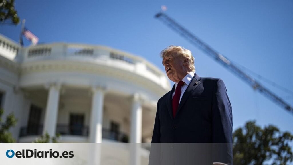 El presidente del Supremo de EEUU permite, por el momento, que Trump siga con las obras del salón de baile