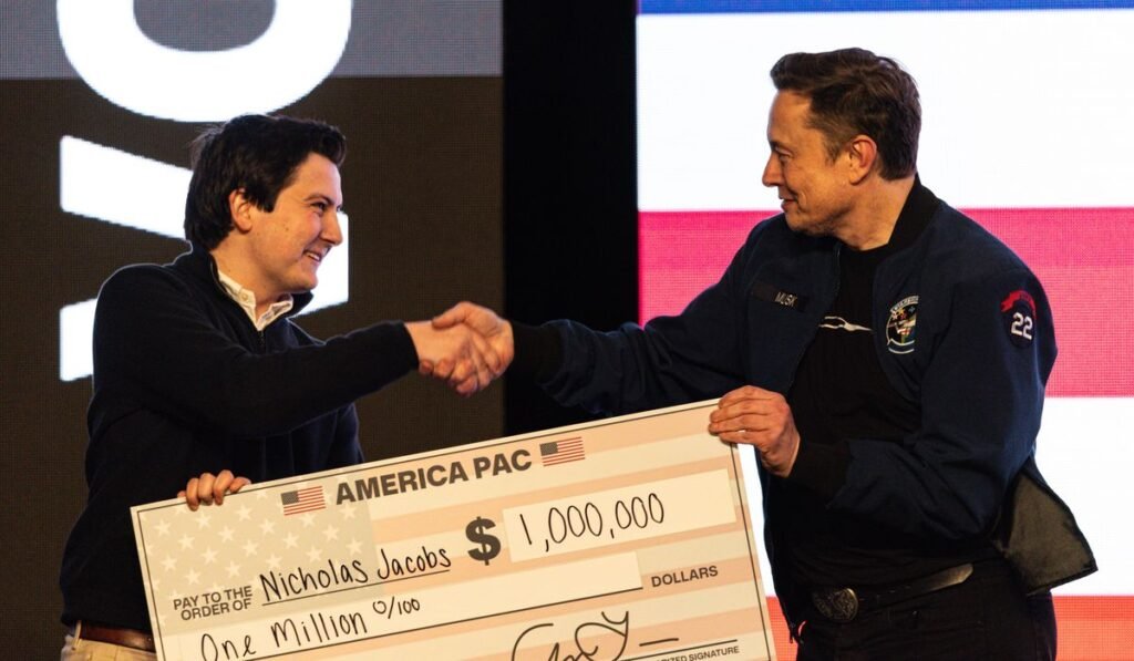 Elon Musk faces no criminal charges for million-dollar voter giveaway