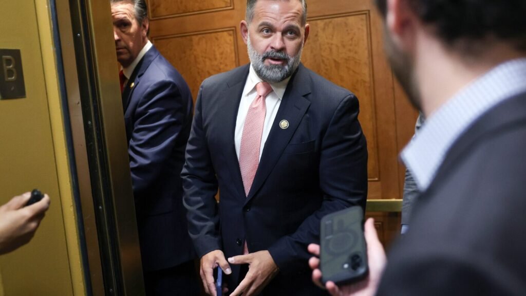 Embattled Florida Republican Rep. Cory Mills fights to keep his House seat : NPR Embattled Florida Republican Rep. Cory Mills fights to keep his House seat : NPR