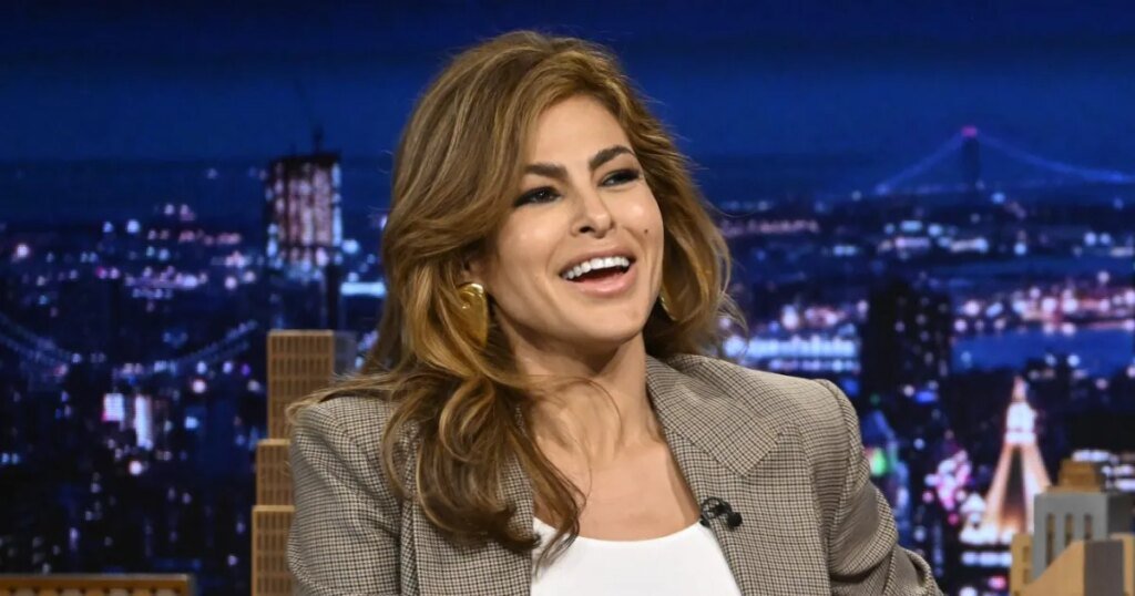 Eva Mendes' Rich, Throw-on-and-Go Dress Style Is on Amazon