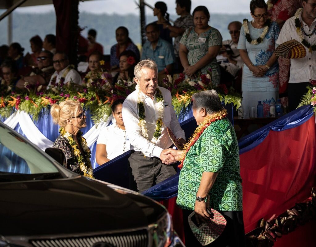 Exclusive: RFK Jr. said a Samoa trip had nothing to do with vaccines. New documents refute that Exclusive: RFK Jr. said a Samoa trip had nothing to do with vaccines. New documents refute that