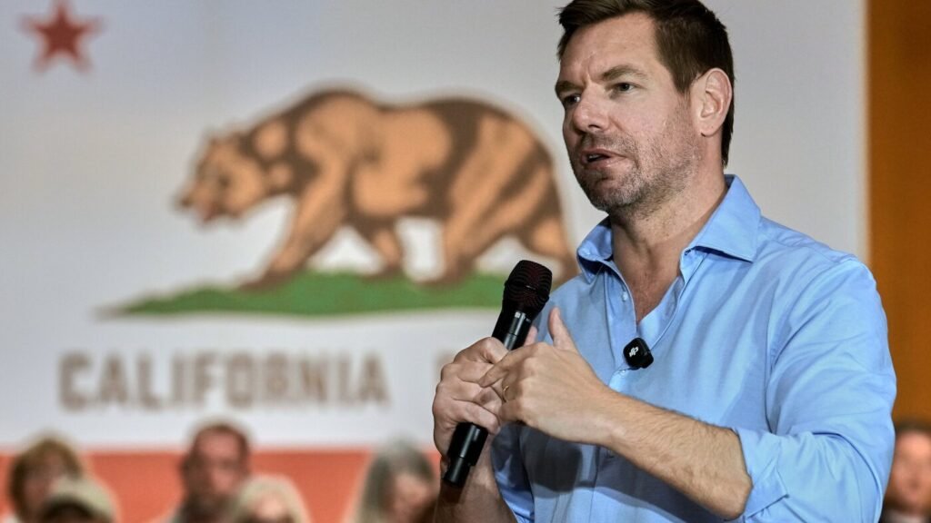 Federal agents seize devices from ex-Rep. Eric Swalwell in sexual misconduct probe, AP source says : NPR Federal agents seize devices from ex-Rep. Eric Swalwell in sexual misconduct probe, AP source says : NPR