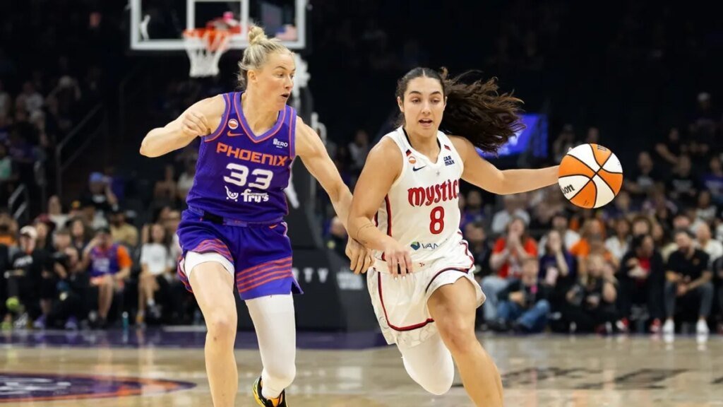Georgia Amoore puts up career-best 25 as Mystics overtake Mercury Georgia Amoore puts up career-best 25 as Mystics overtake Mercury