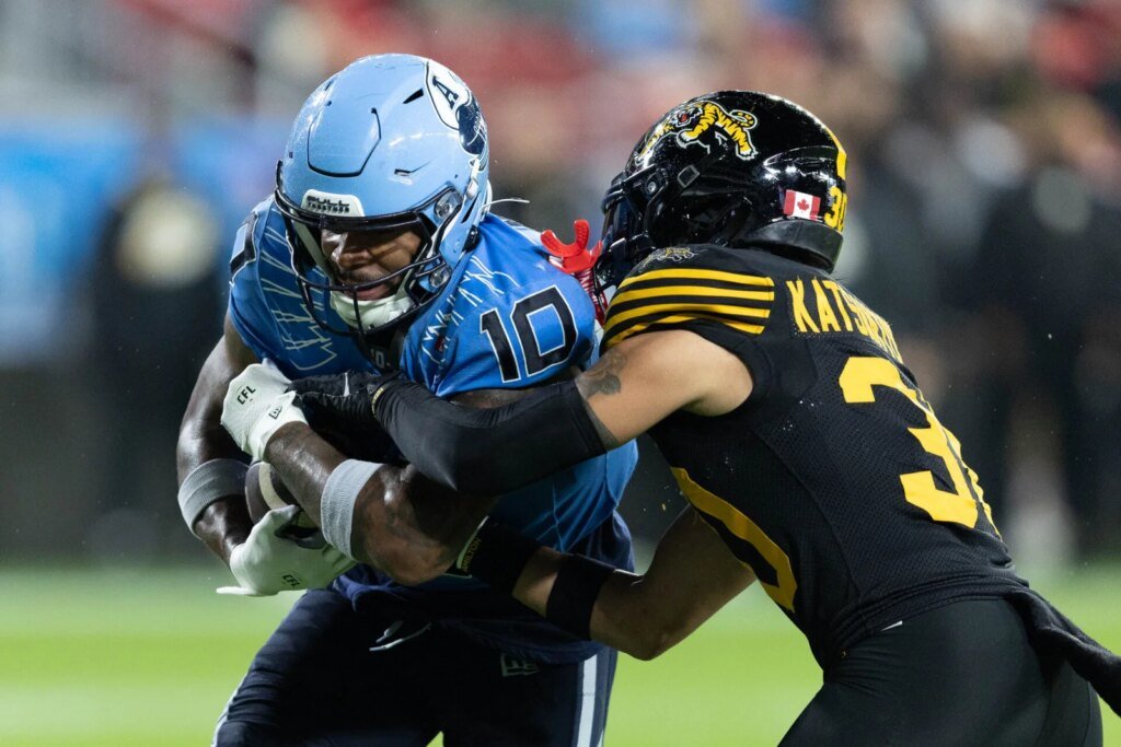 Hamilton Tiger-Cats fall during Double Blue downpour in Toronto (& five other thoughts)