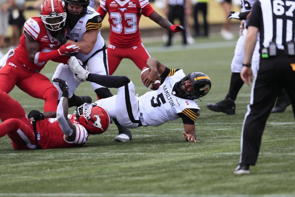 Hamilton Tiger-Cats implode in home loss to the Stampeders (& five other thoughts) Hamilton Tiger-Cats implode in home loss to the Stampeders (& five other thoughts)
