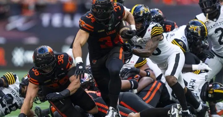 Horvath hitting highs for streaking B.C. Lions Horvath hitting highs for streaking B.C. Lions