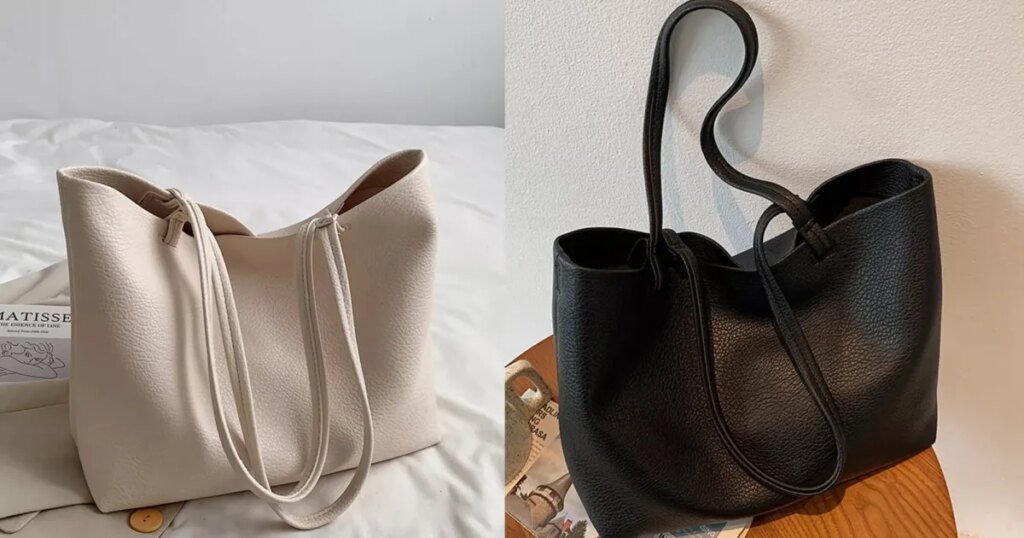 I Can't Believe This Classic 'Rich Mom' Leather Tote Is Only $39