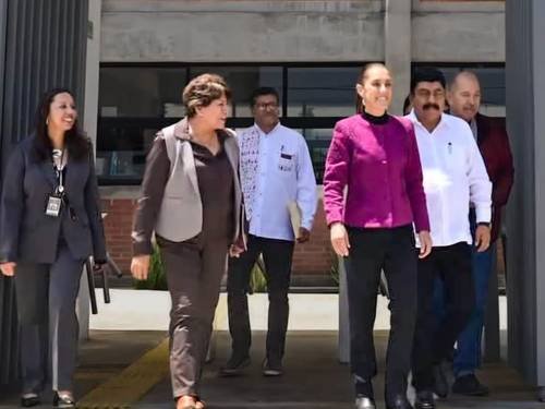 Inauguran Claudia Sheinbaum y Delfina Gómez el Bachillerato 330 en Texcoco Inauguran Claudia Sheinbaum y Delfina Gómez el Bachillerato 330 en Texcoco