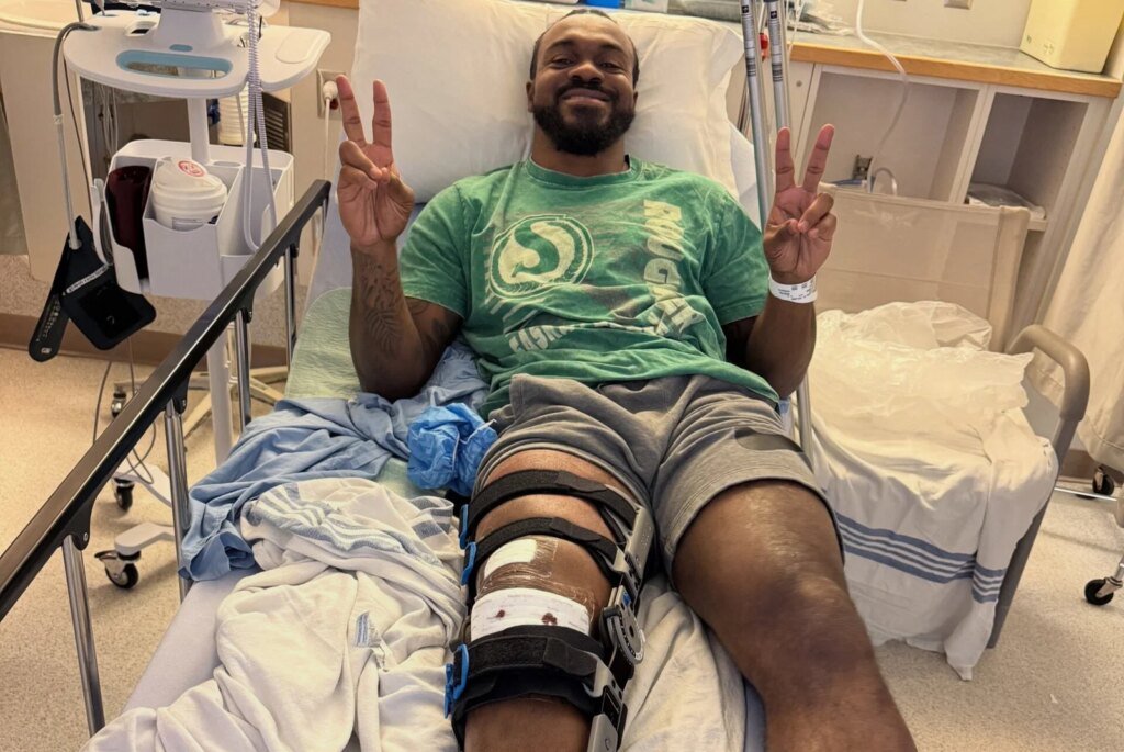 Injured Saskatchewan Roughriders star Rolan Milligan Jr. posts brief update from hospital bed Injured Saskatchewan Roughriders star Rolan Milligan Jr. posts brief update from hospital bed