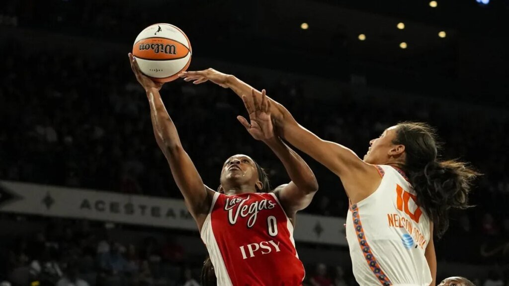 Jackie Young, A’ja Wilson steer Aces to blowout of Sun Jackie Young, A'ja Wilson steer Aces to blowout of Sun