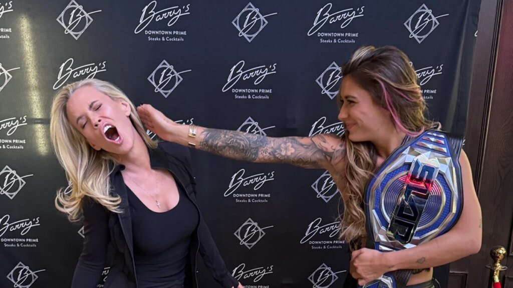Jenny McCarthy Slapped by UFC Champion On Circa’s Celebrity Night Jenny McCarthy Slapped by UFC Champion On Circa's Celebrity Night