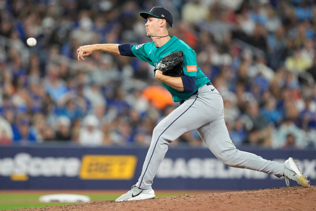Mariners Place Emerson Hancock On 15-Day IL With Adductor Strain Mariners Place Emerson Hancock On 15-Day IL With Adductor Strain