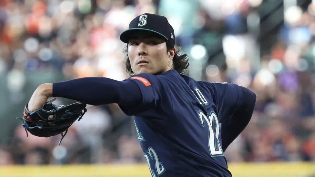 Mariners take series in Houston behind Cal Raleigh, Bryan Woo