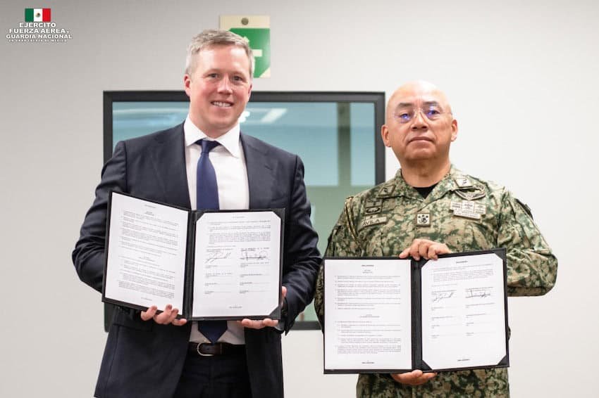 Mexico, US sign non-binding drone agreement Mexico, US sign non-binding drone agreement