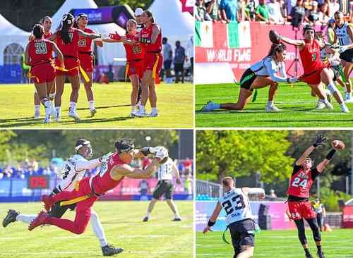 México arranca con triunfos en el Mundial de tochito bandera México arranca con triunfos en el Mundial de tochito bandera