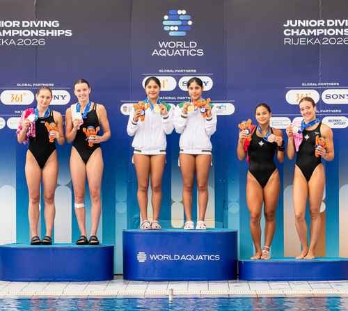 Mía y Lía Cueva conquistan medalla de oro Mía y Lía Cueva conquistan medalla de oro