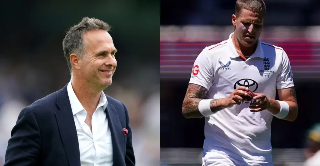 Michael Vaughan calls for strict punishment after Brydon Carse dropped from England squad Michael Vaughan calls for strict punishment after Brydon Carse dropped from England squad