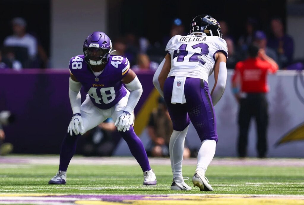 Minnesota Vikings waive former Calgary Stampeders linebacker Jacob Roberts with injury