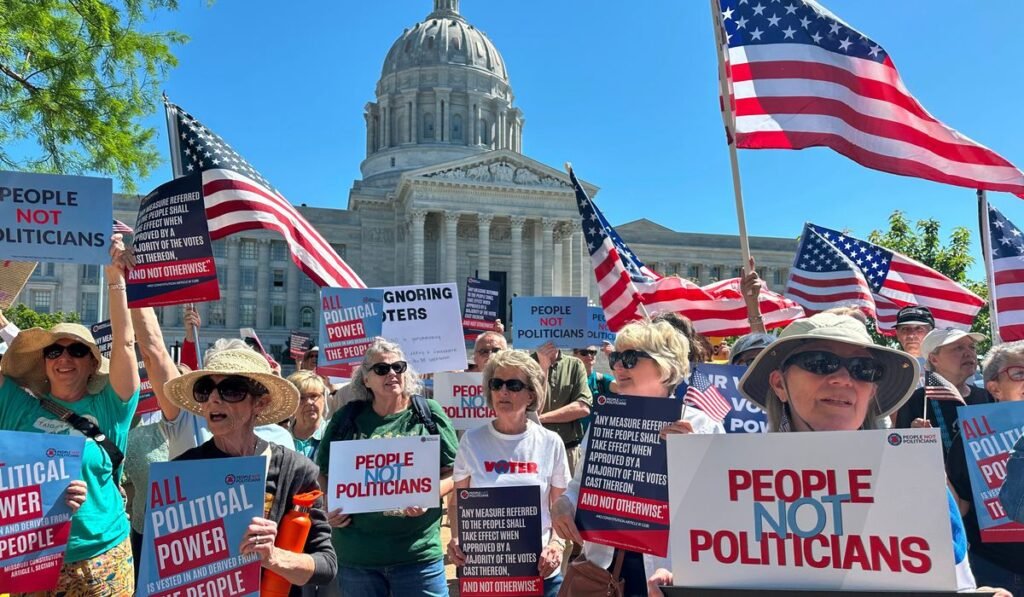 Missouri court allows new Trump-backed U.S. House districts be used in November election Missouri court allows new Trump-backed U.S. House districts be used in November election
