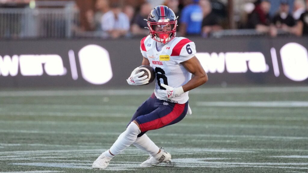 Montreal Alouettes' Tyson Philpot ties CFL record for fastest receiver to 1,000 yards