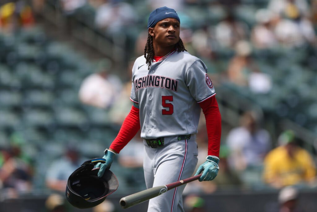 Nationals Moving CJ Abrams To Second Base Nationals Moving CJ Abrams To Second Base