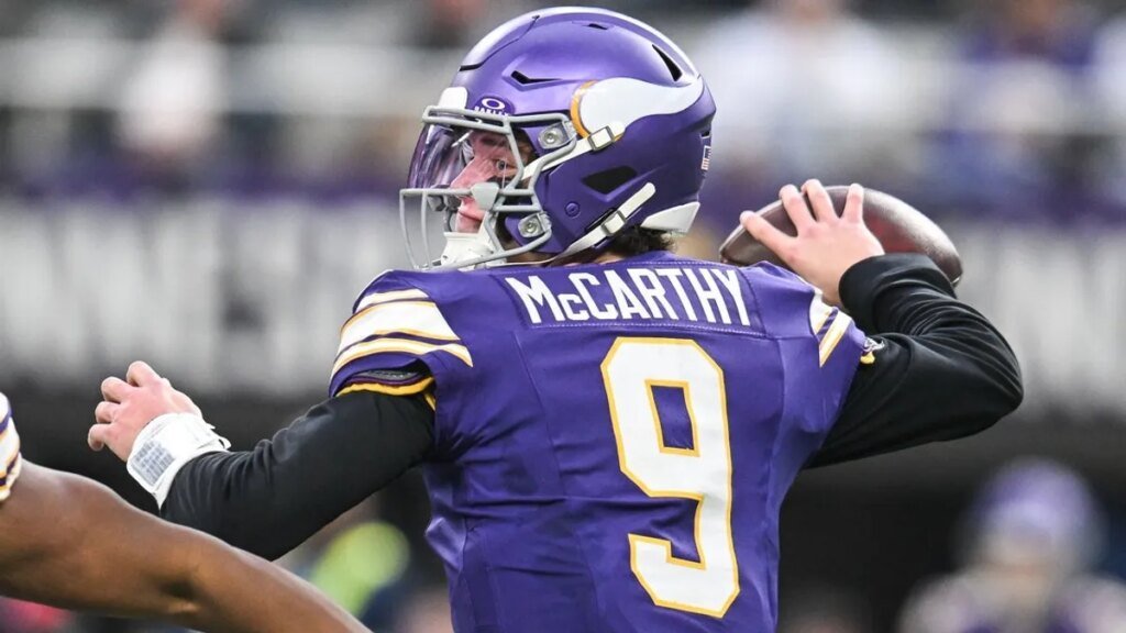 Now Vikings’ QB2, J.J. McCarthy to be ready when ‘number’s called’ Now Vikings' QB2, J.J. McCarthy to be ready when 'number's called'