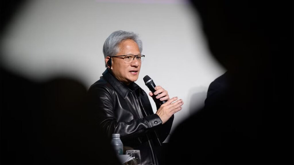 Nvidia stock price jumps on stunning growth forecast as Hugging Face acquisition rumors swell