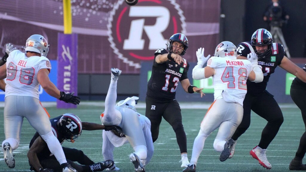 Ottawa Redblacks’ QB Jake Maier sets CFL record for most consecutive losses as starter to begin season Ottawa Redblacks' QB Jake Maier sets CFL record for most consecutive losses as starter to begin season